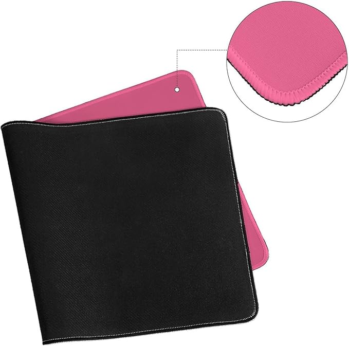 Dumpster on Fire, Pink Funny Desk Pad, Gaming Mouse Pad,23.6x11.8 inch Computer Mouse Mat Keyboard for Home Office,I’m Fine It's Fine Everything’s Fine