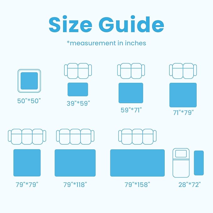 1.3" Thick Baby Play Mat for Floor Playpen, 71x59 Large Foam Tummy Time Mat, Padded Support Soft Plush Nursery Rug for Infant Kids Toddler Crawling Kick Activity (Royal Blue)