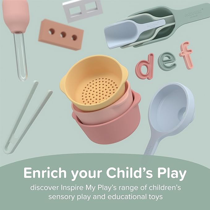 Inspire My Play Nesting Silicone Bowl Set