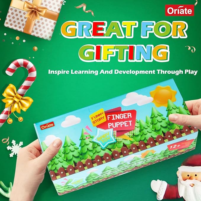 Oriate Animal Toddler Learning Toys, 20Pcs Zoo Animals Sensory Toys for Toddlers 1-3, Counting Animals Color Sorting Montessori for Babies, Birthday Gift Party Favors, Kids Prize Box, 12+ Months