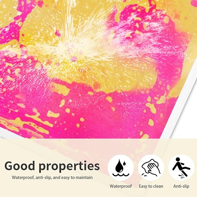 Liquid Lava Tiles for Kids: 11.8x11.8 in Educational Play Mat with Non-Slip Base Develop Motor Skills & Creativity for Children 3-12 Years(6PTFG1