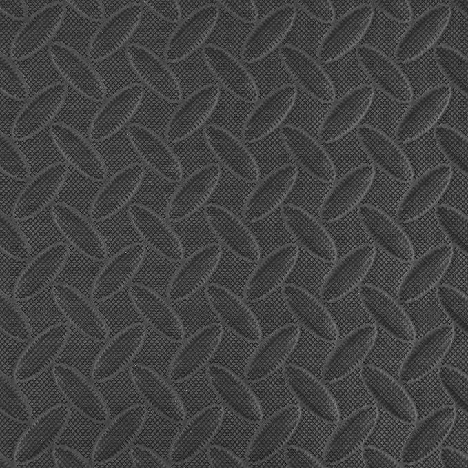 IncStores 1/2 Inch Thick Diamond Soft Foam Flooring Tiles | High-Density Interlocking Foam Tiles for Rugged Style in Your Home Gym, Playroom, and More | Black, 25 Tiles