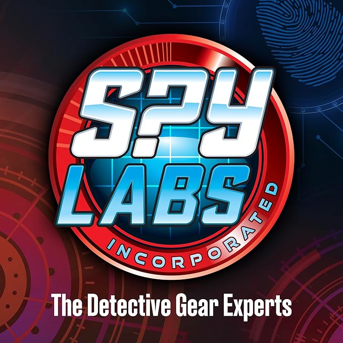 Thames & Kosmos Spy Labs: 9-in-1 Spy Watch | Time, Date, Alarm Clock, Stopwatch, Magnifying Glass, Secret Message Tools & More| Essential Gadget from The Detective Gear Experts for Young Investigators