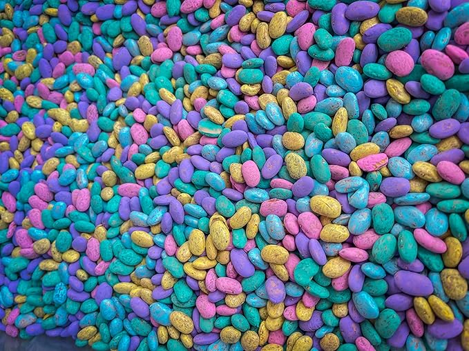 Colorful Sensory Bin Filler Themed and Seasonal Beans (Pastel, 2 Cups)