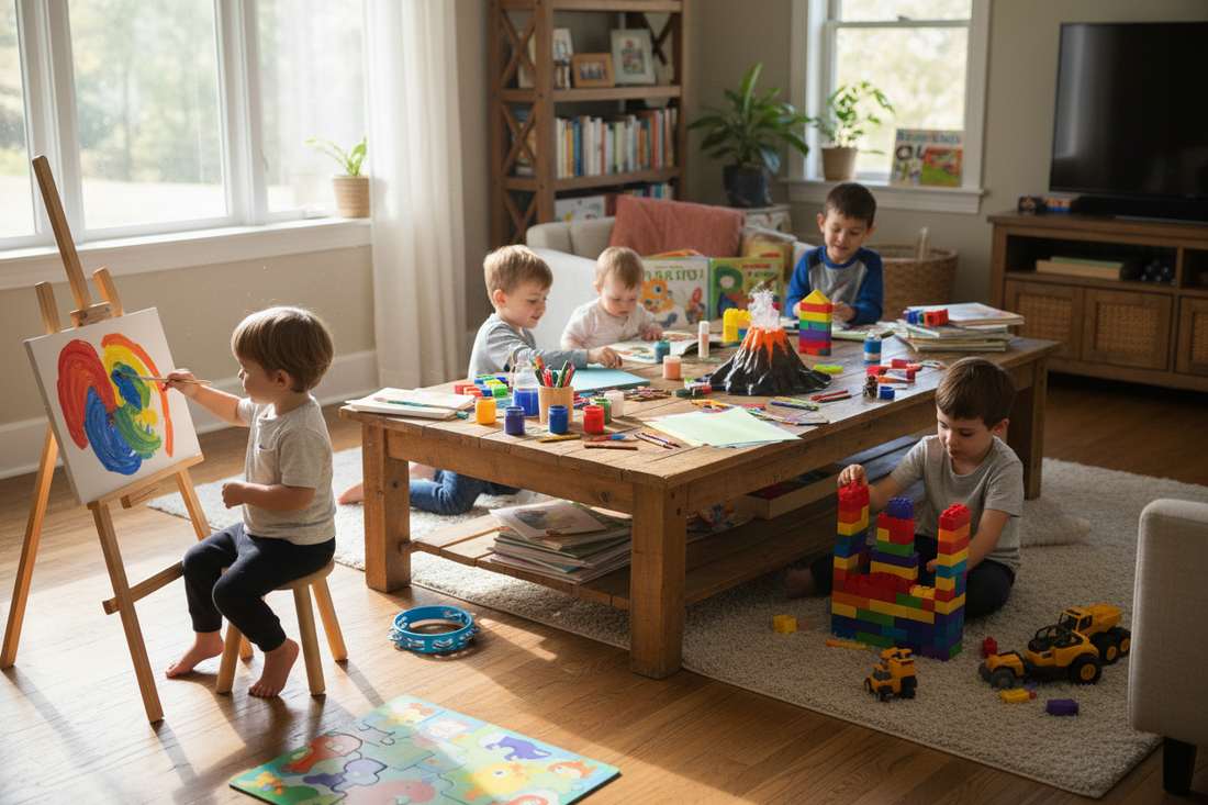 10 Fun and Educational Activities to Boost Your Child’s Creativity at Home
