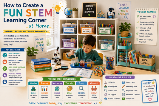 How to Create a Fun STEM Learning Corner at Home