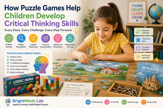 How Puzzle Games Help Children Develop Critical Thinking Skills