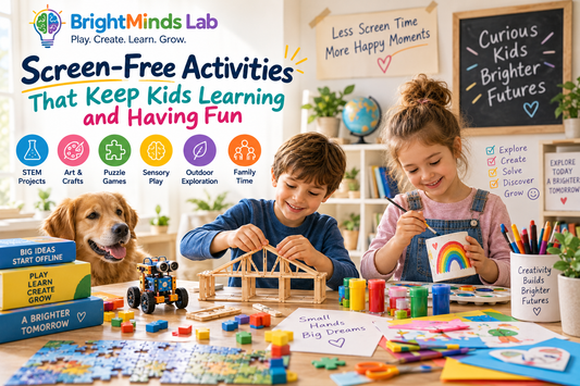 Screen-Free Activities That Keep Kids Learning and Having Fun