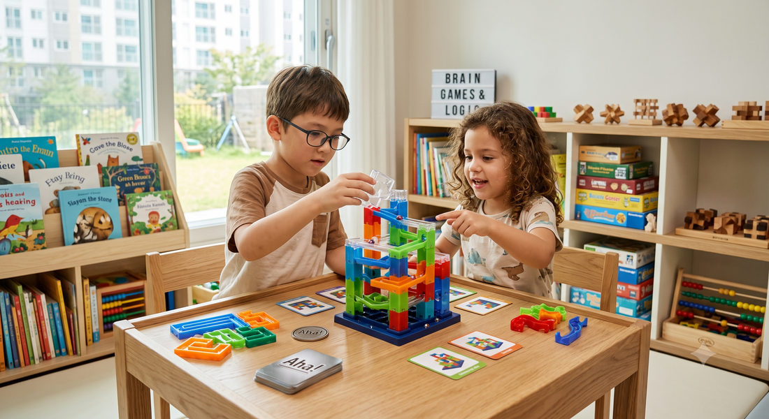 Brain Games vs. Screen Time: How Logic Puzzles Improve Focus in Kids
