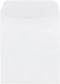 Hygloss 30 Library Card Pockets 3.5x5 Inch - Non-Adhesive Pocket Envelopes - White - Classroom Envelope Pockets - Ideal for Organizing - Colorful Small Library Book Pocket