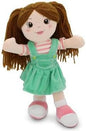 Playtime by Eimmie 14" Soft Baby Doll for Girls (Allie) - Plush Rag Doll for Toddlers & Infants, Washable Stuffed Toy with Sensory Fabric Body - Great for Baby Showers, Birthdays & Special Occasions