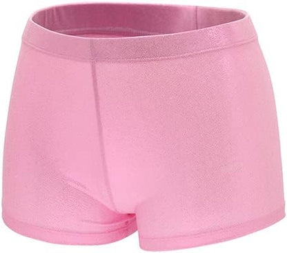 Aosva Little Big Girls' Sparkle Dance Tumbling Athletic Gymnastics Short 2-14Years