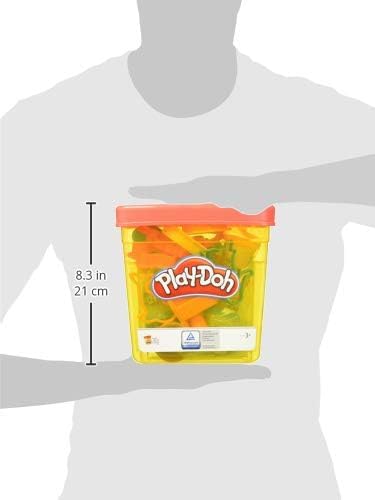 Play-Doh Fun Tub Set, 19 Accessories & Reusable Storage Container, Preschool Toys, Kids Arts & Crafts, Back to School Gifts, Ages 3+ (Amazon Exclusive)