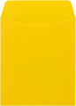 Hygloss 30 Library Card Pockets 3.5x5 Inch - Non-Adhesive Pocket Envelopes - Yellow - Classroom Envelope Pockets - Ideal for Organizing - Colorful Small Library Book Pocket