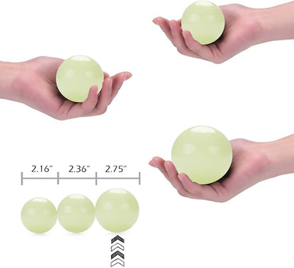 PlayMaty Ball Pit Balls - 2.75inches Plastic Phthalate & BPA Free Balls Crush Proof Stress Balls Swim Pit Fun Toy with Storage Bag for Baby Playhouse Birthday Party DecorationPack of 50