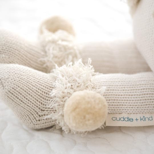 cuddle + kind Stella The Polar Bear Regular 20" Hand-Knit Doll – 1 Doll = 10 Meals, Fair Trade, Heirloom Quality, Handcrafted in Peru, 100% Cotton Yarn