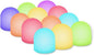 Novelty Place Color Changing Mini Nightlight, Multicolor LED Mood Lighting - Night Light for Kid's Bedroom, Bathroom, Living Room - Battery Powered (Pack of 12)
