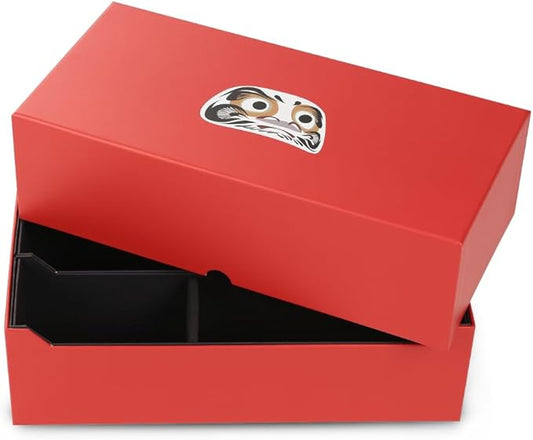 G-PLUS Red Coin Slabs Storage Box Intercept Shield Fit for 50 Certified Coins Holders