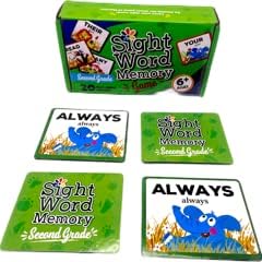 Sight Word Memory Matching Game - Pre-K to 2nd Grade Reading & Language Building