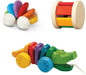 PlanToys® Move & Groove Starter Bundle – Wooden Baby Activity Set | Montessori Push Pull Toy for Infants & Toddlers | Eco-Friendly Crawling, Pushing & Rolling Toys for Motor Skill Development