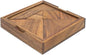 Premium Wooden Tangram - Luxury Wooden Brain Teaser Block for Kids & Adult - Wood Block Puzzle - Logic Puzzle - STEM Montessori Educational Sensory Toys for All Ages