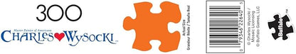 Buffalo Games – Peppercricket Farms - Charles Wysocki - 300 Oversized Piece Jigsaw Puzzle  Large, Oversized Shapes - Great for Adults, Seniors, Family, Kids, Easy to Grip
