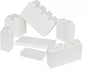 EverBlock Single Color Combo Pack | Giant Building Blocks | Easy to Connect & Reuse | Indoor & Outdoor Use | Build Displays & Structures | White