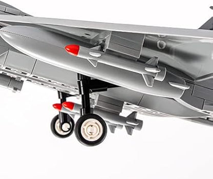 SEMKY Military F-15 Eagle Fighter Jet Air Force Building Block Set (262 Pieces) -Building for Military Fans and Kid