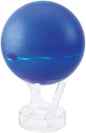 MOVA Neptune Globe 4.5” – Solar Rotating Planet Globe for Desk Display | No Batteries or Cords | Striking Deep Blue Space Decor