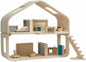 PlanToys Wooden Contemporary Dollhouse (7122)