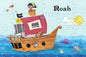 Personalized Jigsaw Puzzle for Kids, 24-Piece - I See Me! (Pirate Ship)
