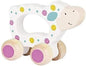 goki 55906 Gripping animal "Sheep or Turtle" Push animal - White