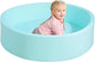 TRENDBOX Extra Large Soft Foam Ball Pit 51.2" x 11.8" (NO Balls) in Large Sponge Round Ball Pool Indoor Round Ball Pits Children Toddler Playpen - Light Blue