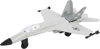 Daron Boeing Military 12-Piece Playset with Die-Cast Metal Model Airplane with Plastic Parts, Vehicles, and Military Accessories for Kids Ages 3+