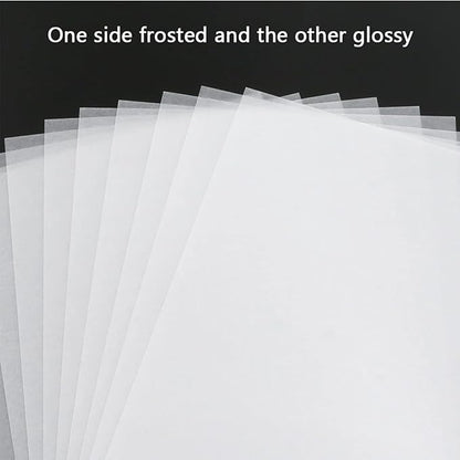 Auihiay 50 Shrink Plastic Sheets, Mini Shrink Films Papers for Kids DIY Keychains Making, Easter Decorations Ornament and Mothers Day Gifts, 4 x 3 inch / 10 x 7.5 cm