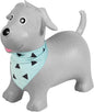 Kindsgut Bouncy Animal Hopper Dog for Children, Designed in Germany, Playful and Modern Colors, air Pump Included, Indoors and Outdoors