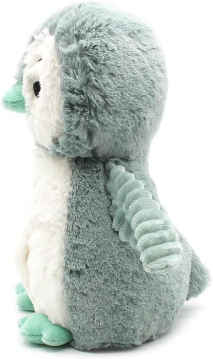 Les Déglingos Les Ptipotos by Glissou Le Penguin – Soft Plush – Ideal Birth Gift – Mint Green – 16 cm