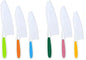 Knives for Kids, 6-Piece Kitchen Cooking and Baking Knife Set, Children's Knives for Real Cooking, BPA-Free Kids' Toddler Knives