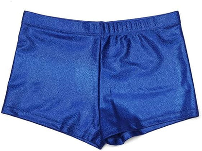 Aosva Little Big Girls' Sparkle Dance Tumbling Athletic Gymnastics Short 2-14Years