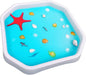 White Tuff Tray for Kids, Sensory Play Tray with Textured Surface, Sand and Water Table, Sensory Bin for Toddlers