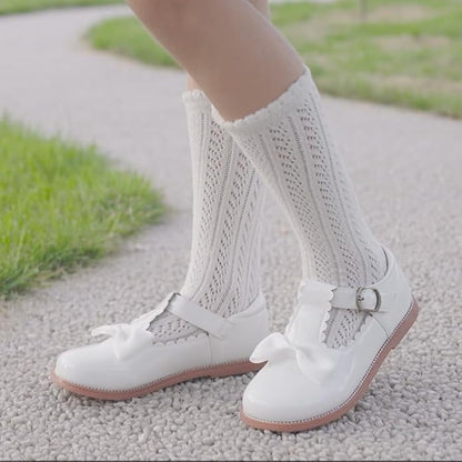 Felix & Flora Toddler Little Girl Mary Jane Dress Shoes - Ballet Flats for Girl Party School Shoes
