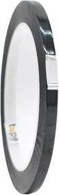 WOD Tape MPFT2 Black Metalized Polyester Mylar Film Tape, 1/4 inch x 72 yds, Vibrant Mirror Black, Decor, Graphic Arts, Car & Boat Trim