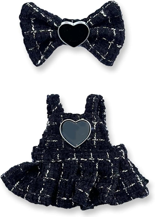 17cm Doll Clothes Set & Outfit Set for 17cm Dolls - Premium Fashion Dresses with Accessories, Luxury Chic Doll Clothing & Style Bundle,Just Clothes (Style-B)