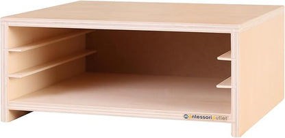 MONTESSORI OUTLET Animal Puzzles Activity Set (Botany Puzzle Cabinet)