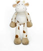 Teddykompaniet Diinglisar Adorable Stuffed Animal Lovely Realistic Large Cow Animal Baby Comforter Soft Plush Sleep Toys | Birthday Gift for Baby Child Toddler |Ages 0+