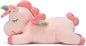 Unicorn Stuffed Animal, Soft Unicorn Plush Hugging Pillow Toy Gifts for Kids (Pink, 23.6 in)