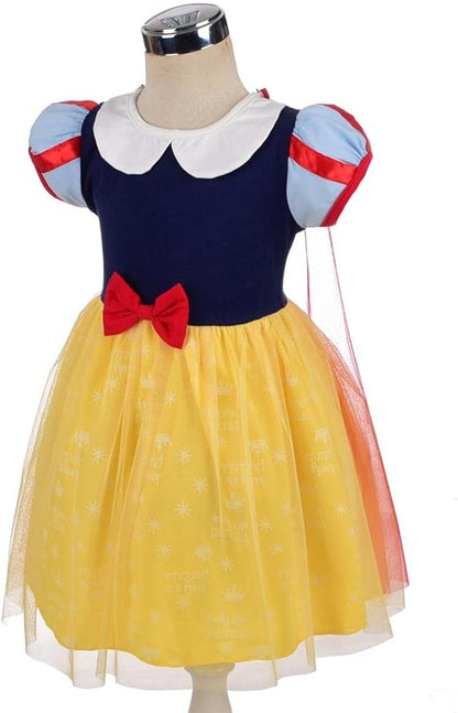 Dressy Daisy Princess Dress Up Clothes Halloween Fancy Party Tulle Skirt Summer Outfit for Baby & Toddler Girls