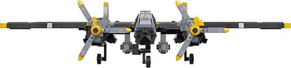 Apostrophe Games P-38 Lightning Aircraft Building Block Set - 937 Pieces - Air Force Fighter Plane Toy Set – for Kids and Adults – Compatible with All Building Bricks