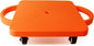 GSE Games & Sports Expert Gym Floor Scooter Board with Handles, Sitting Scooter for Kids Indoor Play Equipment, Fun Scoot Board with Non-Marring Plastic Casters for Children
