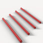 Classic Building Axle Bulk, 16L 20 Piece, Compatible with Lego Parts and Pieces:(Colour:Red)